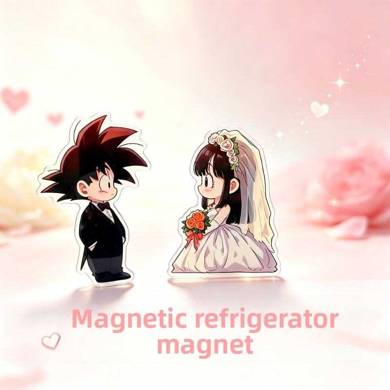 Anime Merchandise In Japan - Magnete da frigo in acrilico a