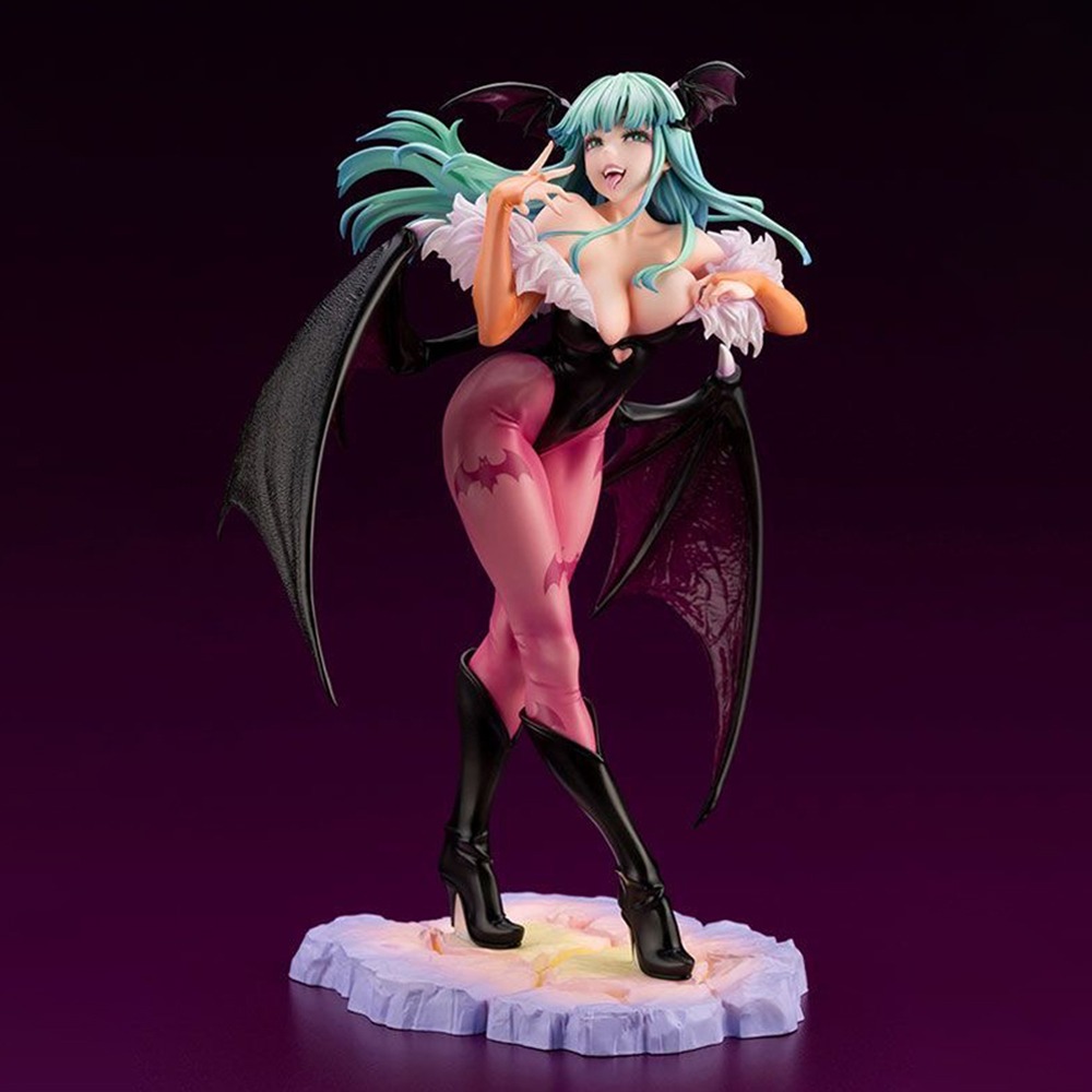 Kotobukiya Bishoujo - Statuetta Anime Vampiro Morrigan Aensland 22cm/8.66in,