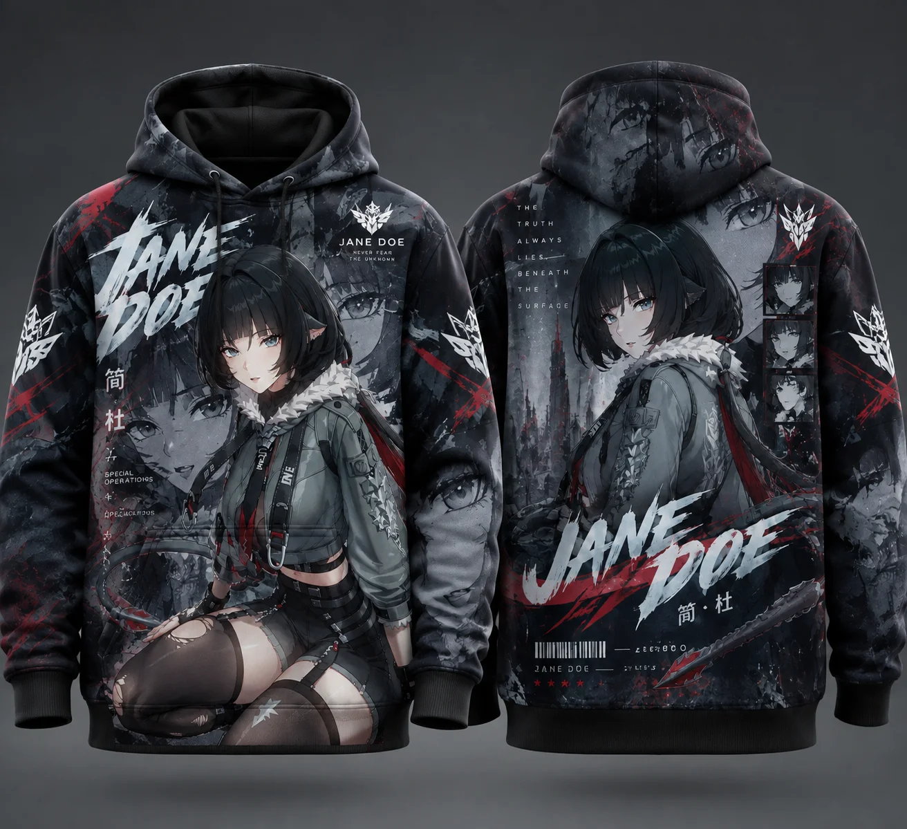 Felpa con cappuccio unisex con - Anime Merch Hoodie recensione e prezzo