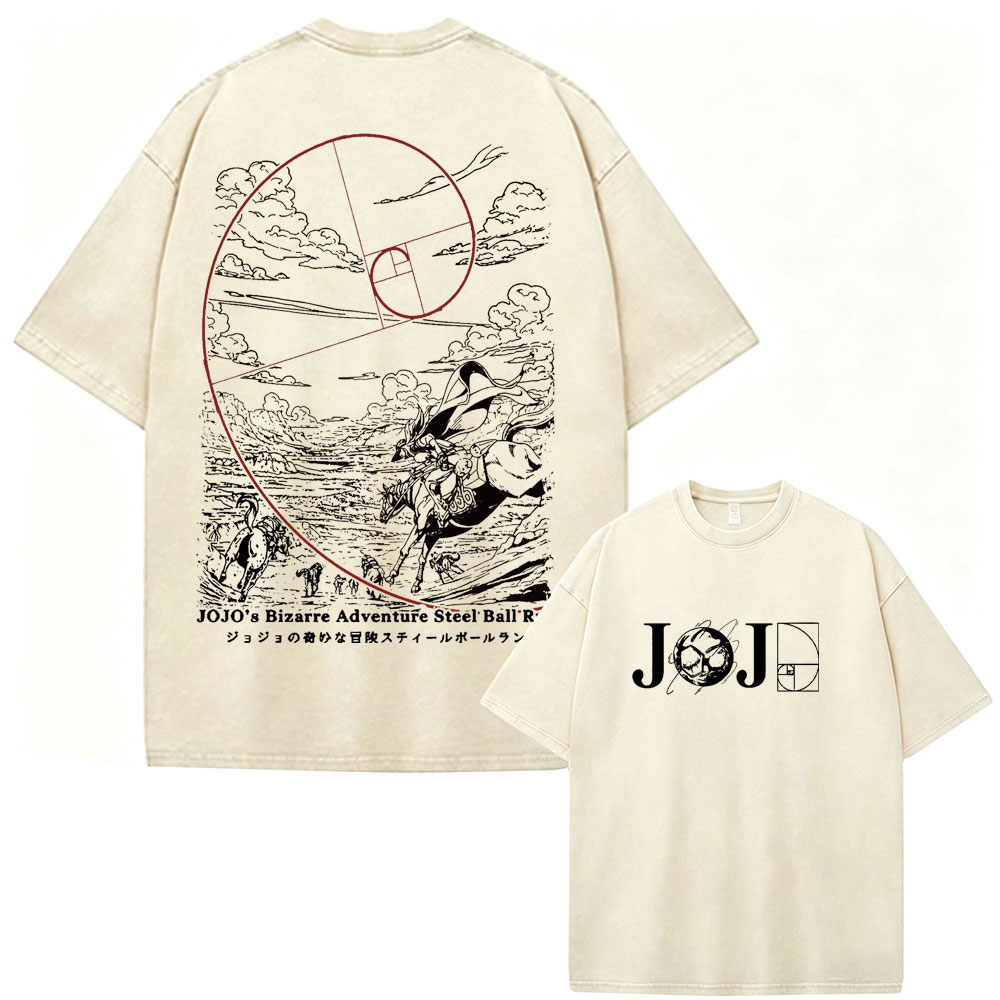 T-shirt vintage lavata Anime J - Jojo Anime Merchandise recensione e prezzo