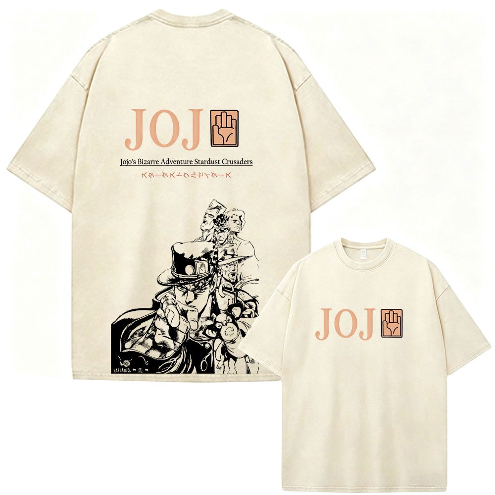 T-shirt vintage lavata Anime J - Jojo Anime Merchandise recensione e prezzo
