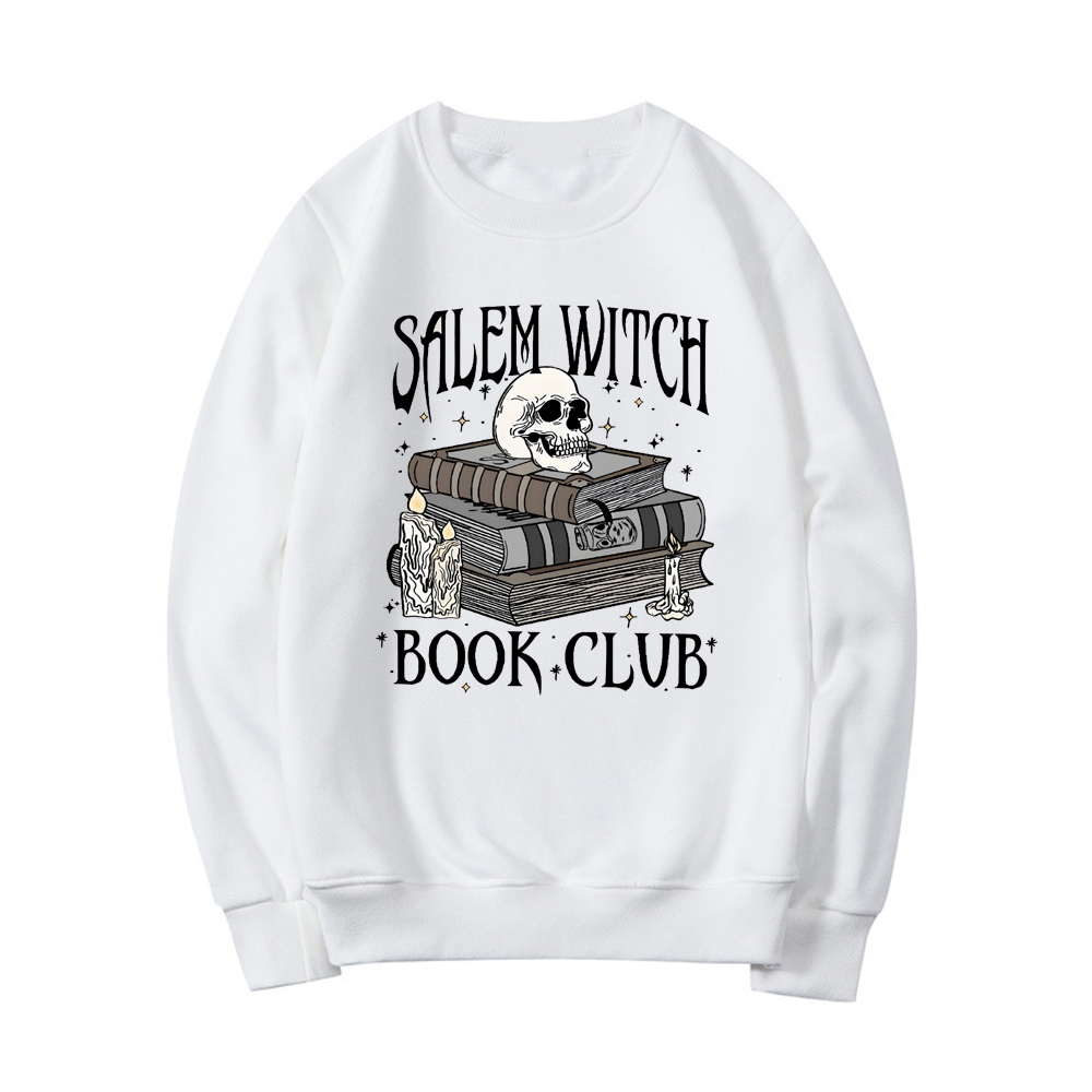 Felpa Salem Witch Book Club Di - Anime Merch Hoodie recensione e prezzo