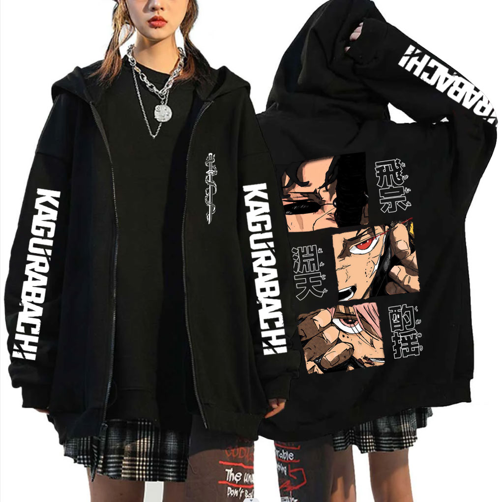 Felpa con Cappuccio e Zip Kagu - Anime Merch Hoodie recensione e prezzo